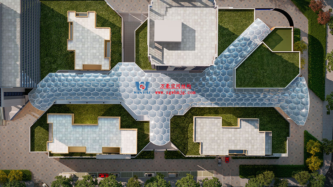 賦含夢幻色彩的商業(yè)街膜結(jié)構(gòu)天幕，即將閃亮登場！