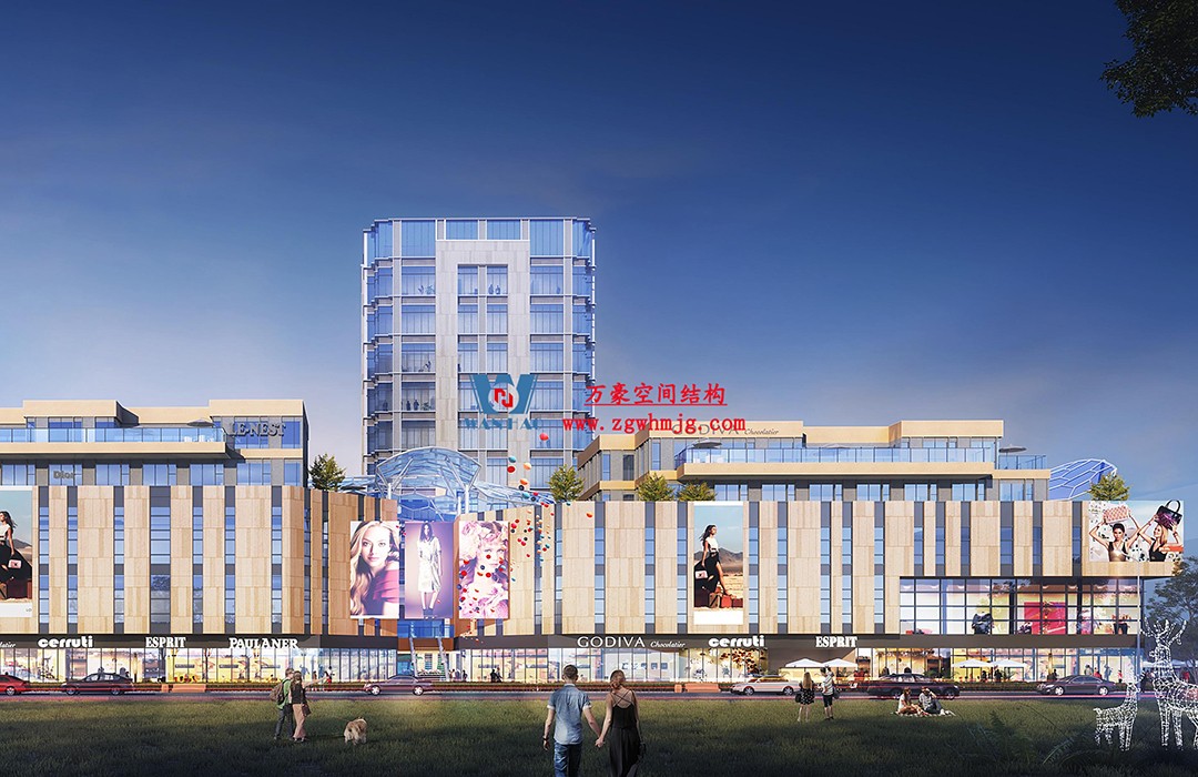 賦含夢幻色彩的商業(yè)街膜結(jié)構(gòu)天幕，即將閃亮登場！